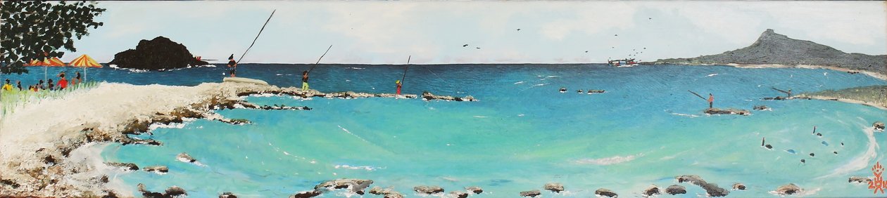 Päivän ero (osa kaksi), 2010, öljy kankaalle tekijältä Timothy Nathan Joel