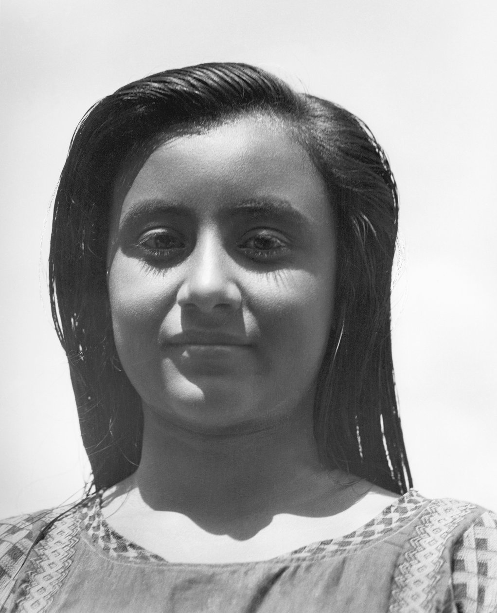 Nainen Tehuantepecistä, Meksikosta, 1929 tekijältä Tina Modotti