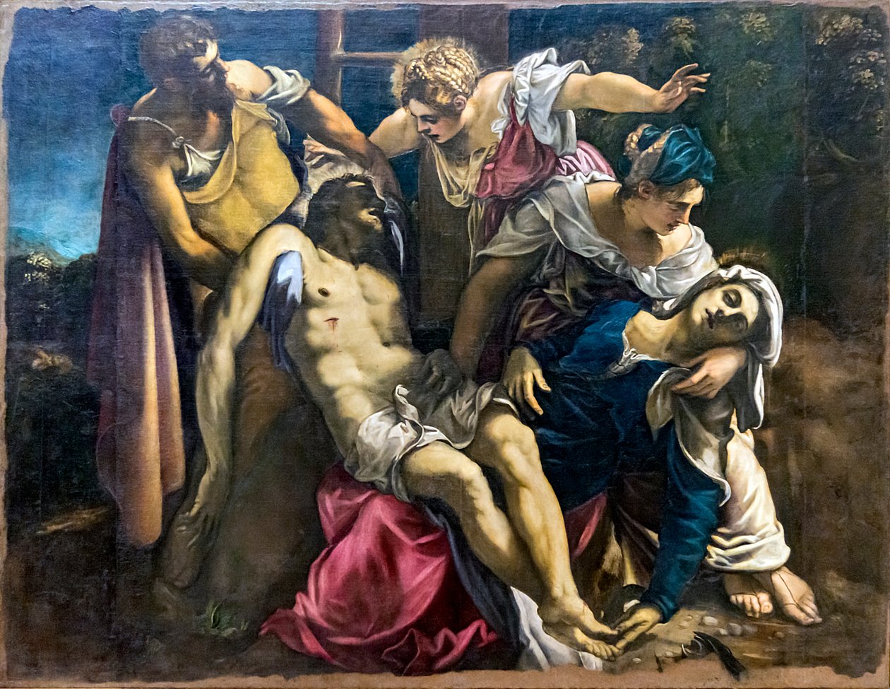 Deposizione di Gesù tekijältä Tintoretto