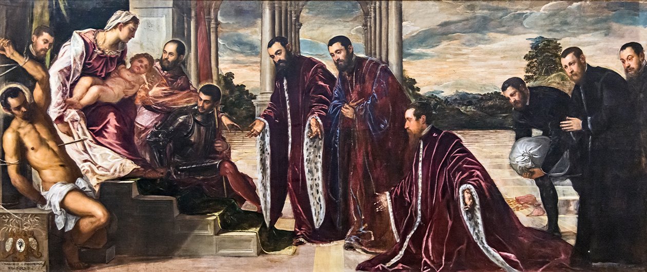 Madonna dei camerlenghiFrançais: Madonna dei camerlenghiI tekijältä Tintoretto