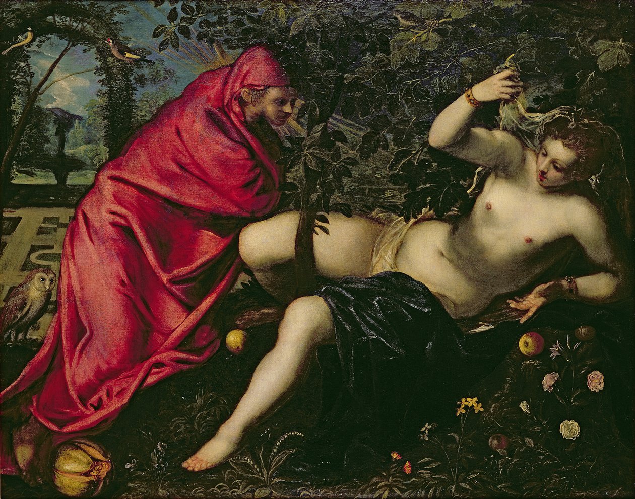 Angelica ja erakko tekijältä Tintoretto