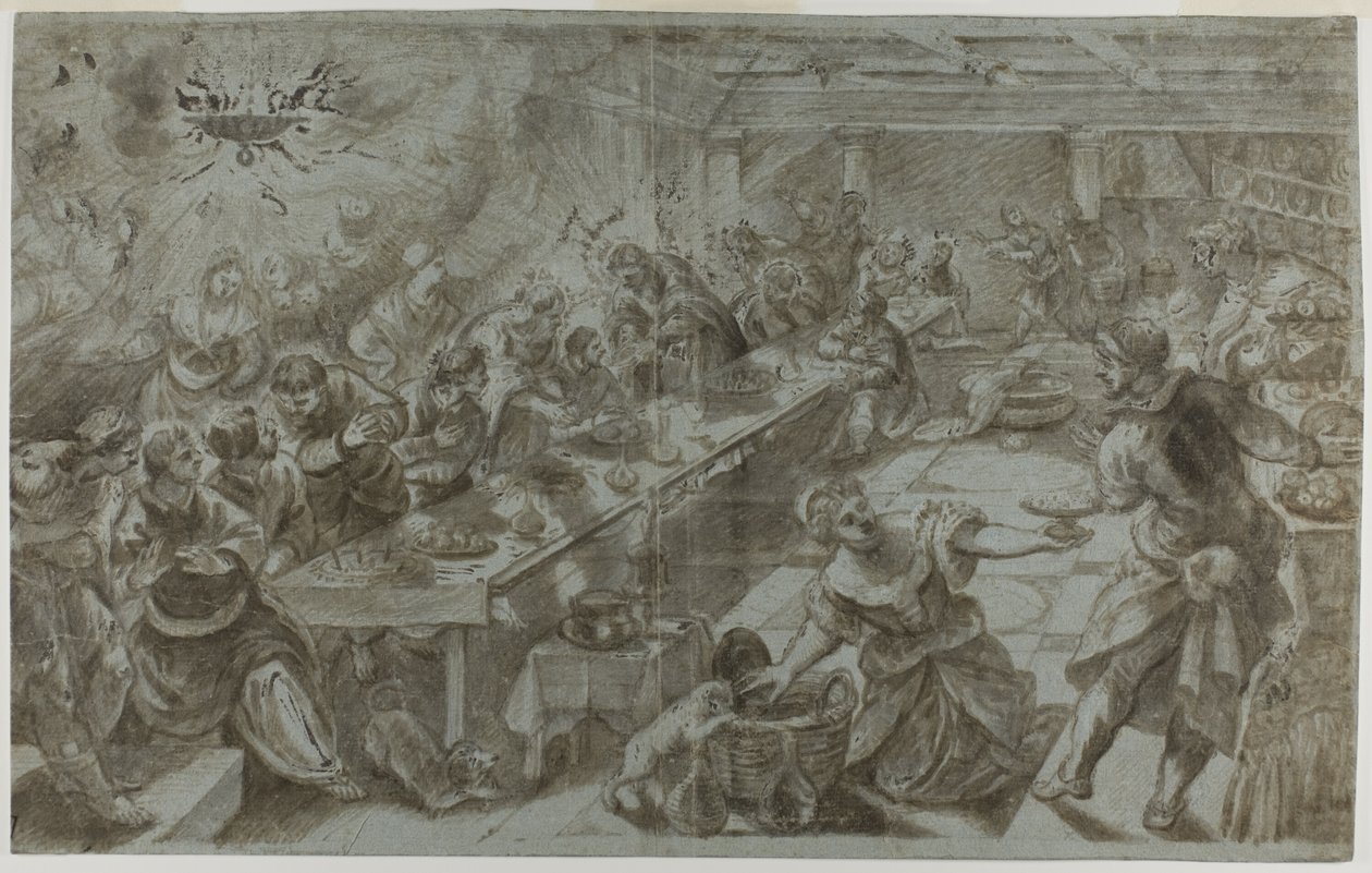 Viimeinen ehtoollinen tekijältä Tintoretto