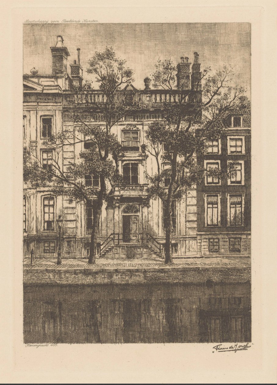 Society for Visual Arts, Heerengracht 495 (alkuperäinen nimi esineessä) tekijältä Tinus de Jongh