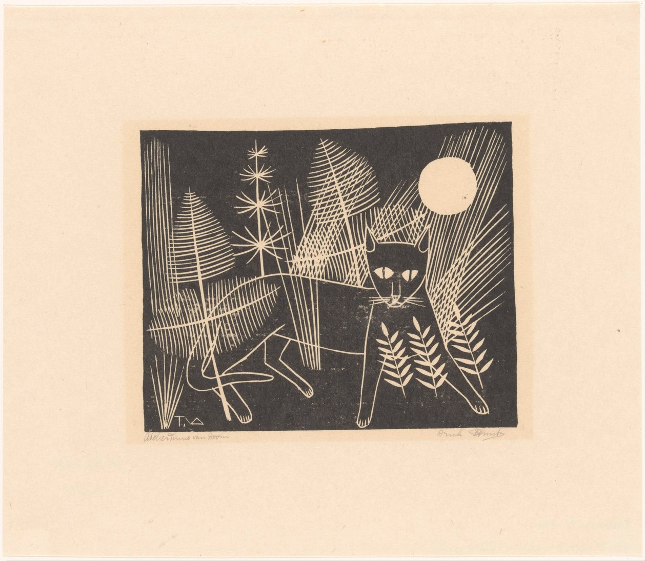 Jeroen metsästämässä tekijältä Tinus van Doorn (signed by artist)