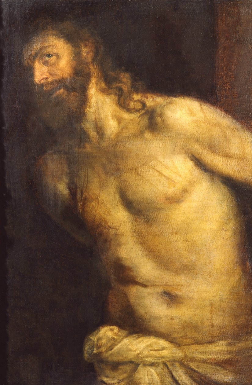 Kristus liputettu, noin 1560 tekijältä Tiziano Vecelli