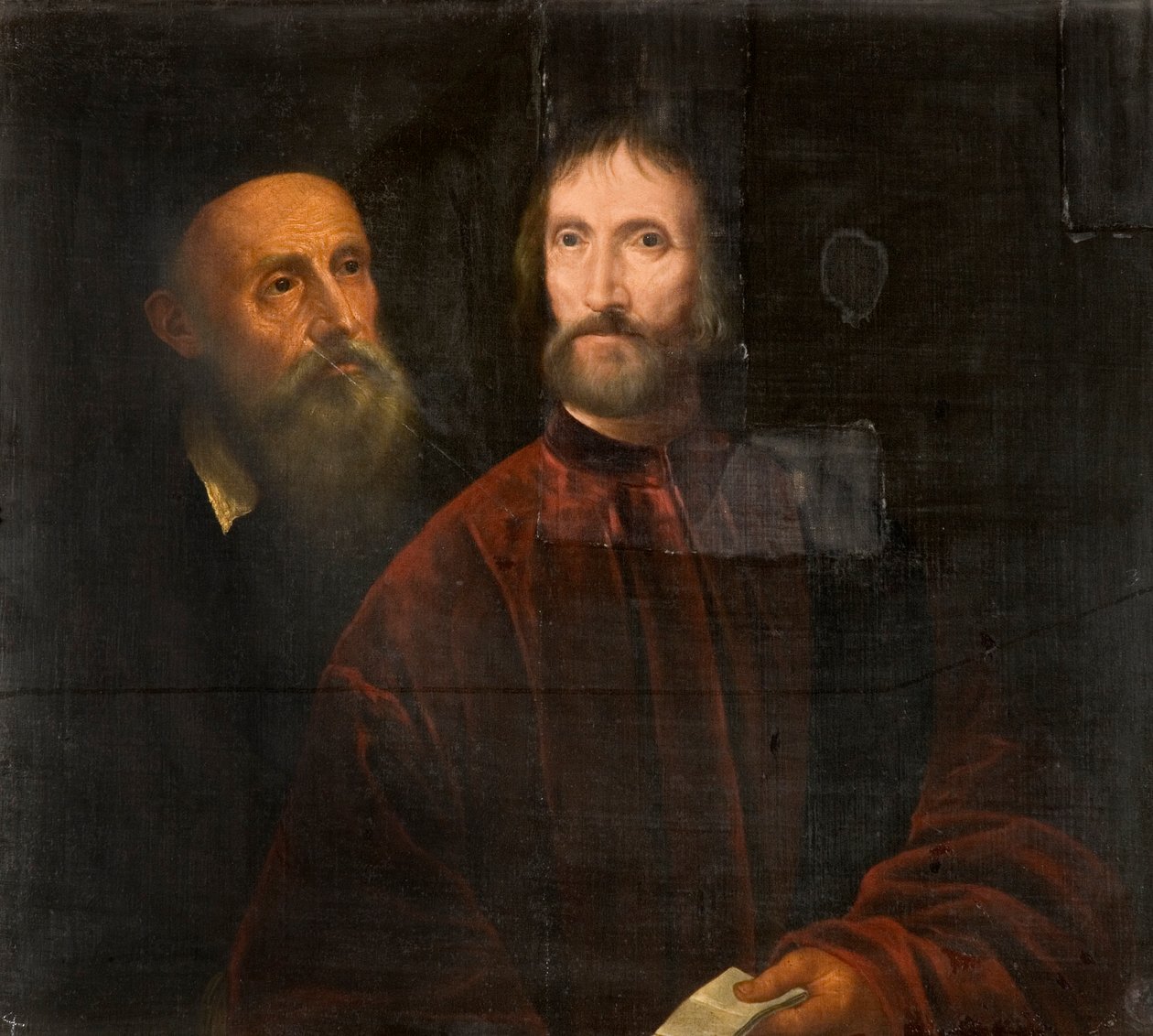 Titian ja Andrea de Franceschi, n. 1639 tekijältä Tiziano Vecelli