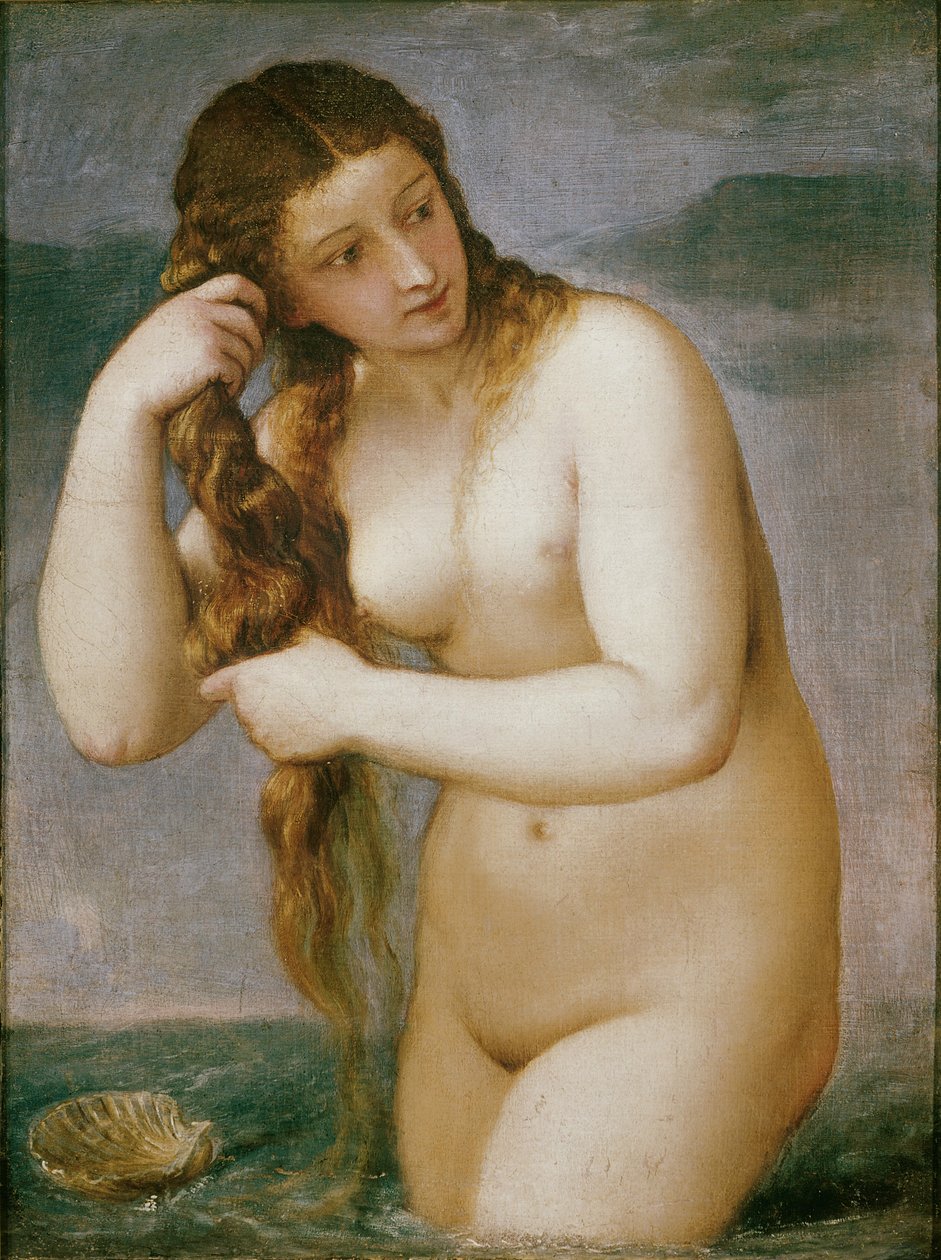 Venus Anadyomene tekijältä Tiziano Vecelli