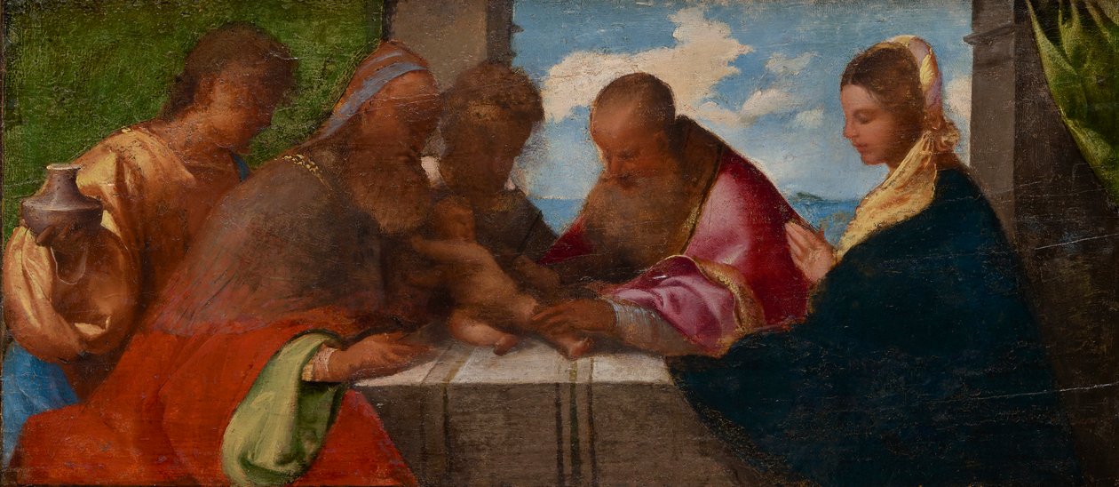 Kristuksen ympärileikkaus tekijältä Titian (Tiziano Vecellio)