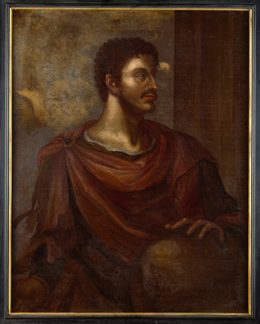 Augustus Octavius (öljy kankaalle) tekijältä Titian (c.1488 1576) (after)