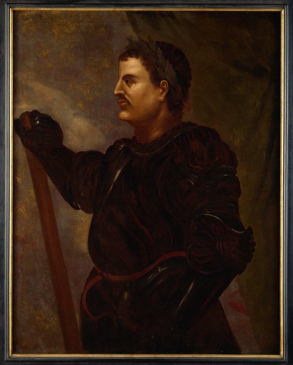 Claudius Caesar (öljy kankaalle) tekijältä Titian (c.1488 1576) (after)