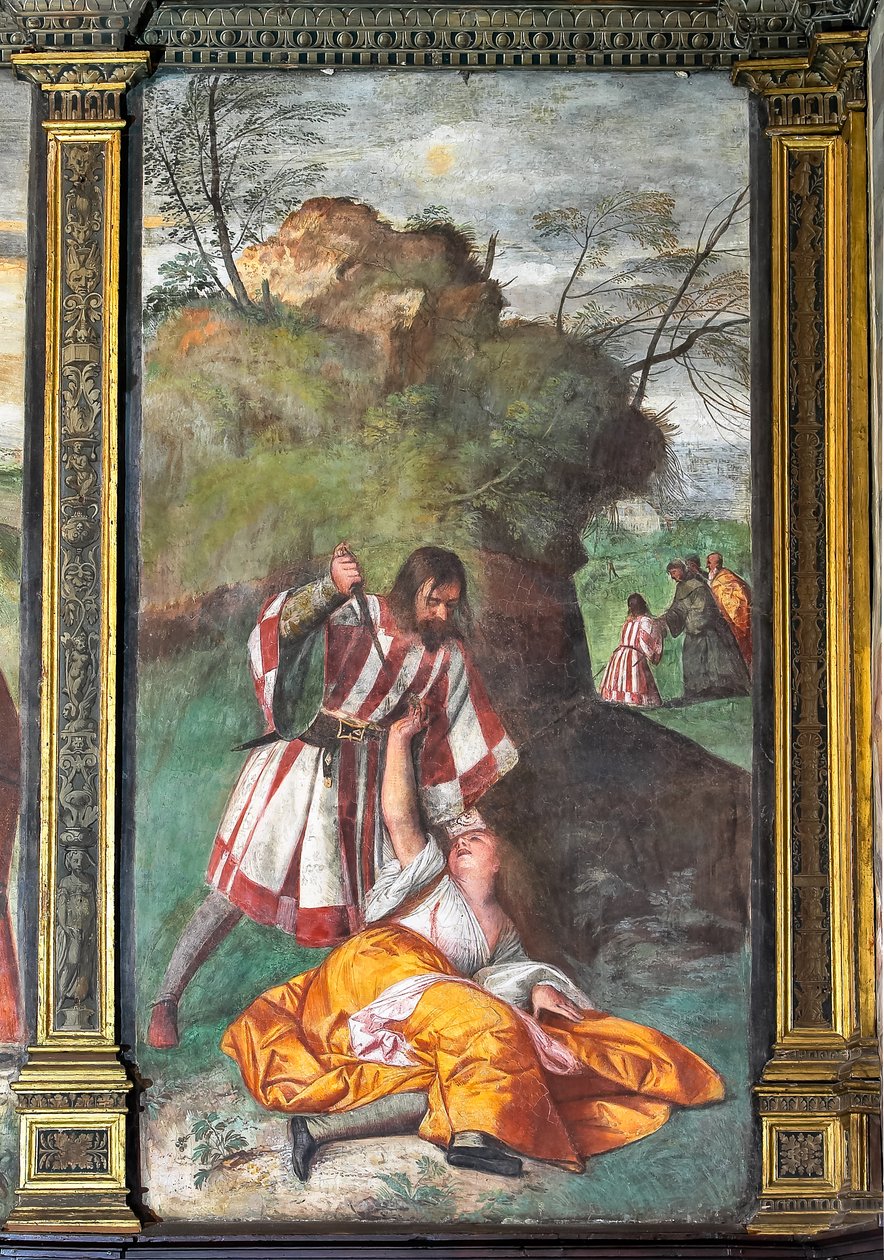 Mustasukkaisen miehen ihme tekijältä Titian (c.1488 1576)