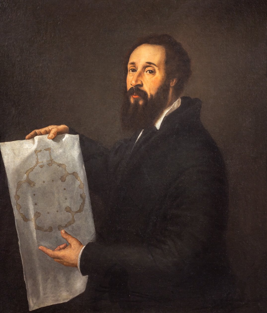 Giulio Romanon muotokuva tekijältä Titian (c.1488 1576)