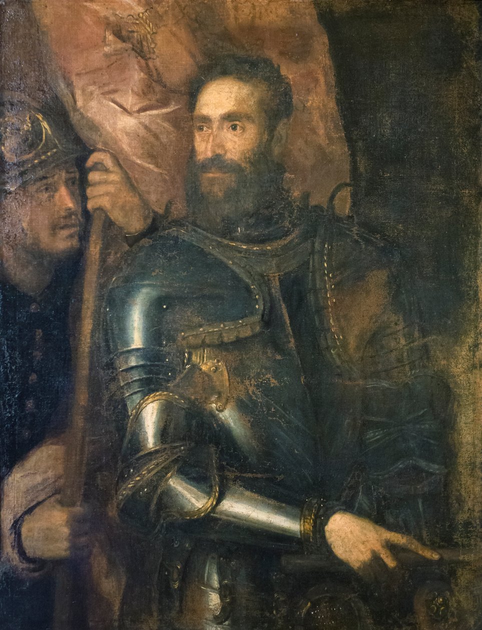 Pier Luigi Farnesen muotokuva tekijältä Titian (c.1488 1576)