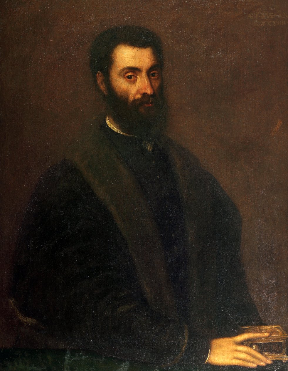 Muotokuva Sperone Speronista (Padova tekijältä Titian (c.1488 1576)