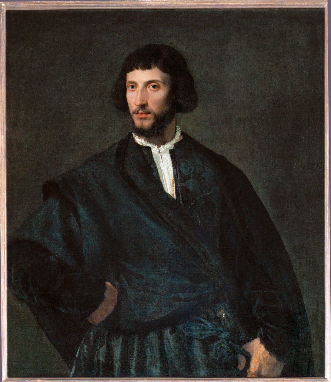 Miehen muotokuva ... tekijältä Titian (c.1488 1576)
