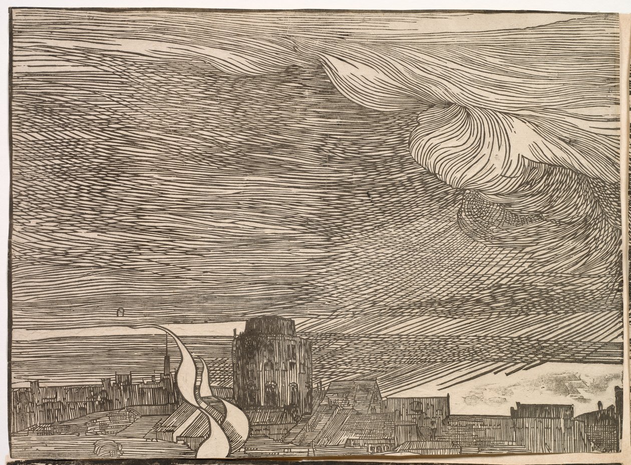 Faraon armeijan upotus Punaisellemerelle tekijältä Titian (c.1488 1576)