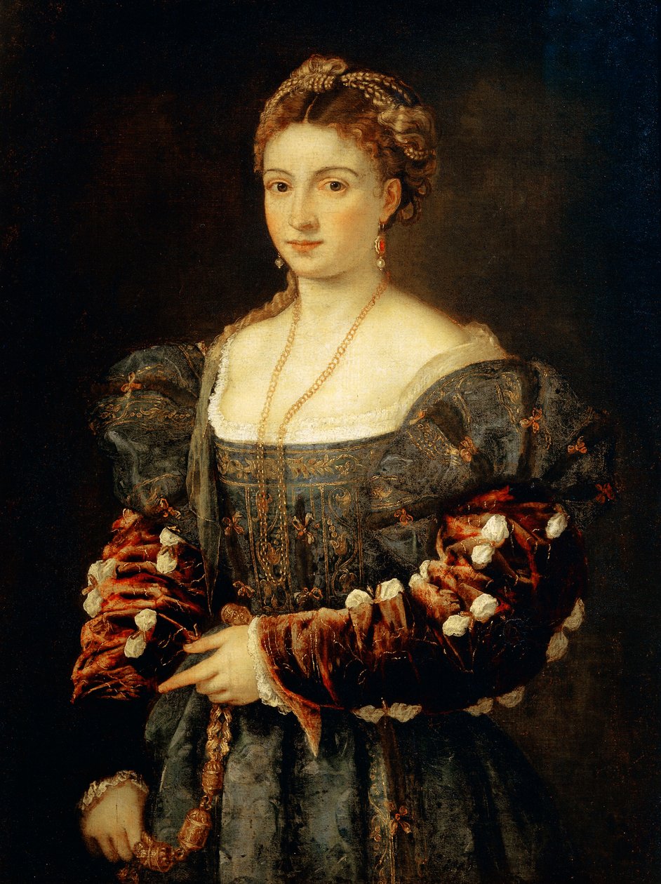 Kaunis (maalaus tekijältä Titian (c.1488 1576)