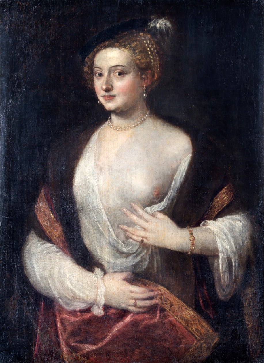 Tuntematon nainen, nimeltään "Titian
