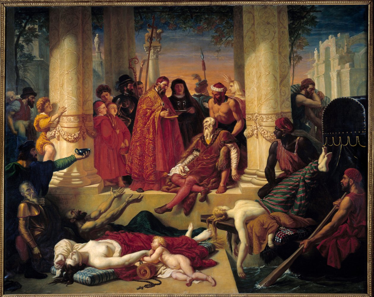 Tizianin kuolema (1490-1576), 27. elokuuta tekijältä Tiziano Vecelli