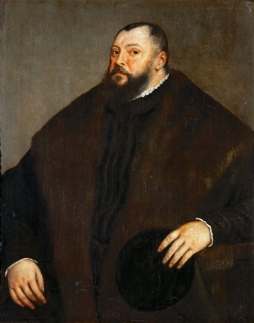 Jean Frederic I de Saxe - Johannes Frederick I (1503-1554), Saksin - Tizianin vaaliruhtinas (1488-1576). Öljy kankaalle, c. 1550. Mitat : 103,5x83 cm. Taidehistoriallinen museo, Vienne tekijältä Tiziano Vecelli