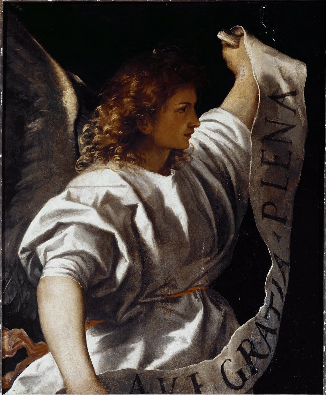 Polyptyykki Averoldi: Ilmoita enkeli tekijältä Titian (c.1488 1576)