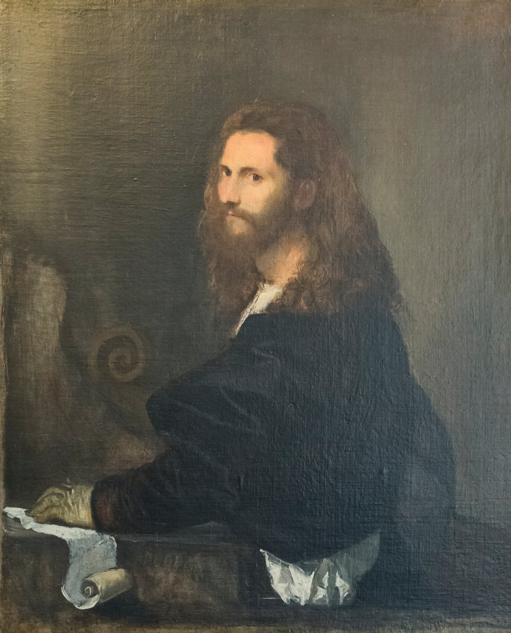 Muotokuva muusikosta tekijältä Titian (c.1488 1576)