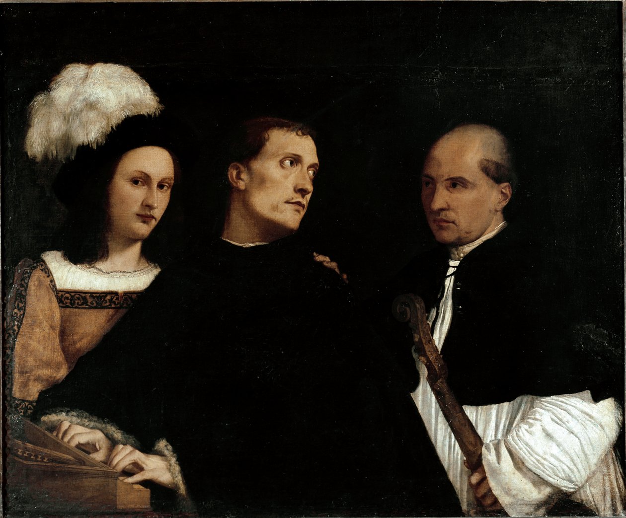 Konsertti (tai keskeytetty konsertto) tekijältä Titian (c.1488 1576)