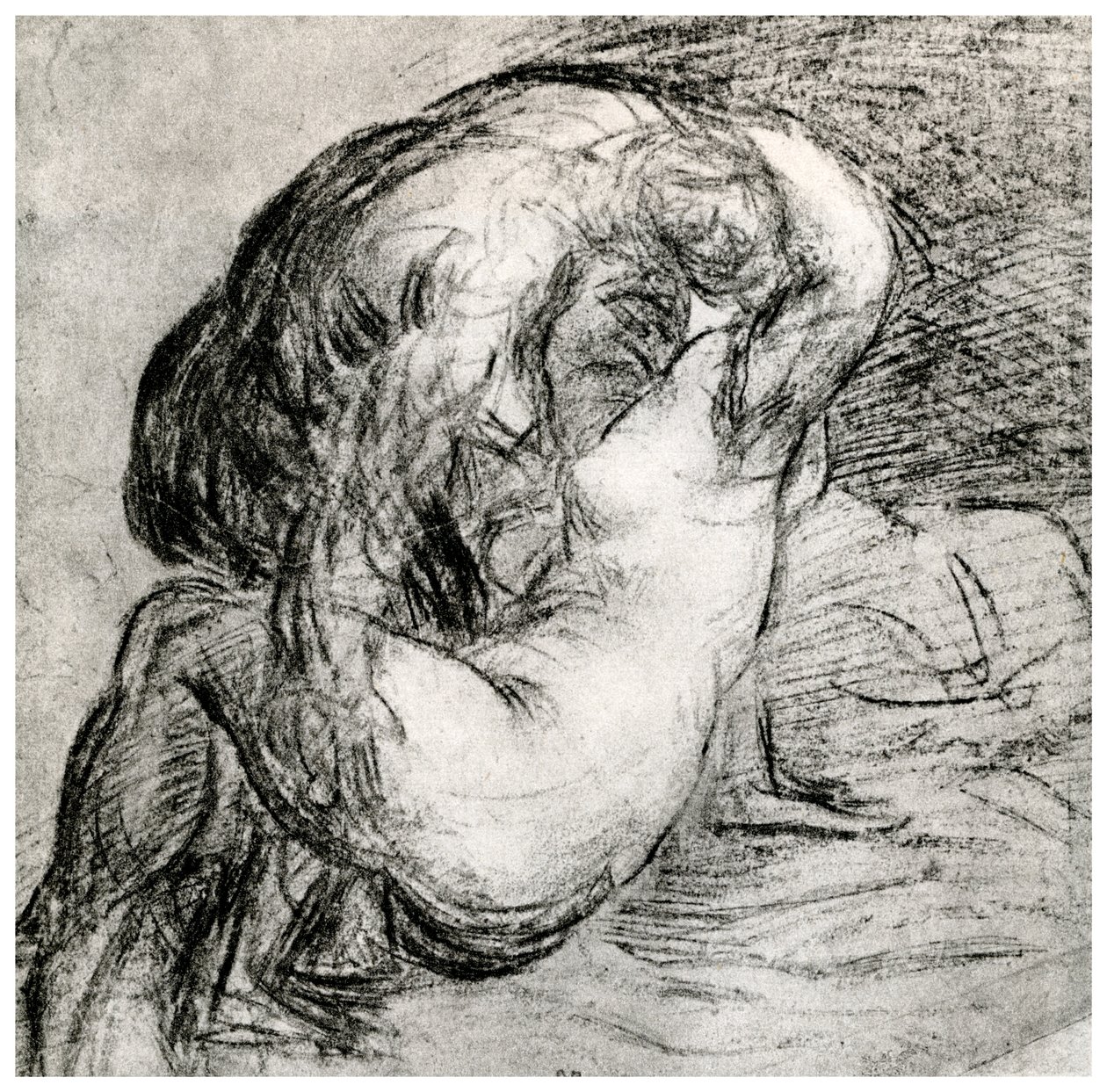 Rakastajat Jupiter ja Io, c1560, 1937 tekijältä Tiziano Vecelli