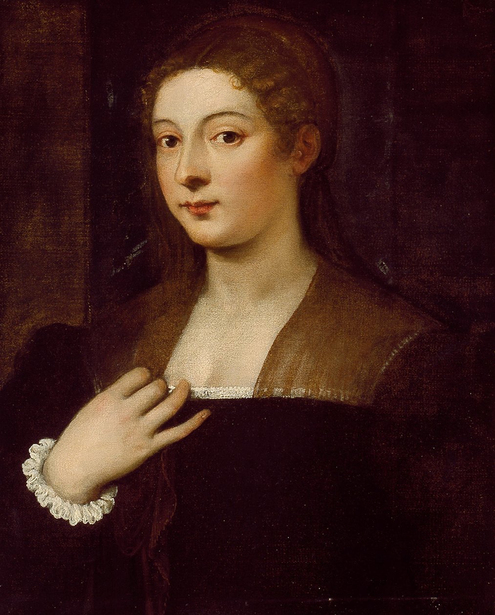 Naisen muotokuva tekijältä Titian