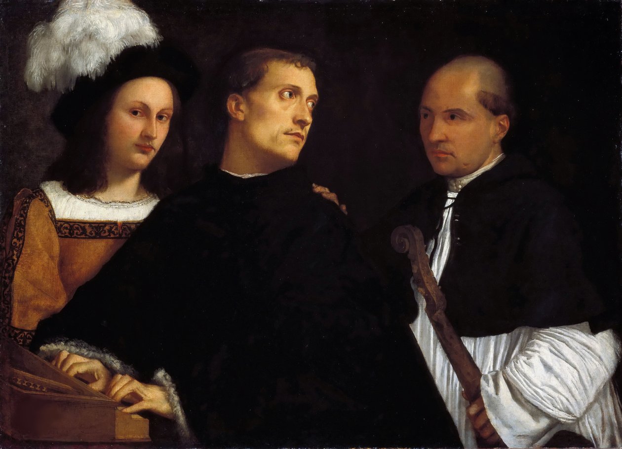 Konsertti, noin 1510-1511. tekijältä Titian