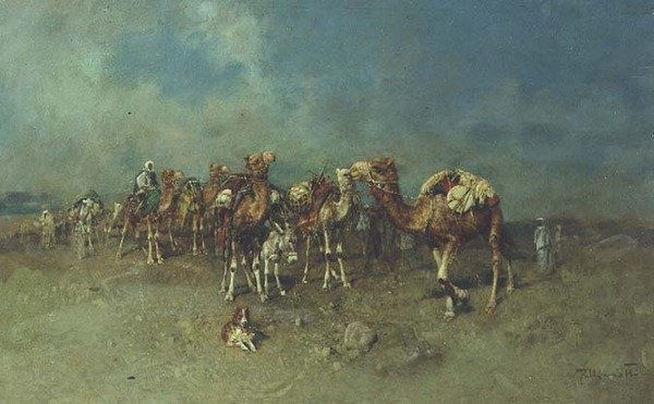 Arabilainen karavaani tekijältä Tito Pelliciotti