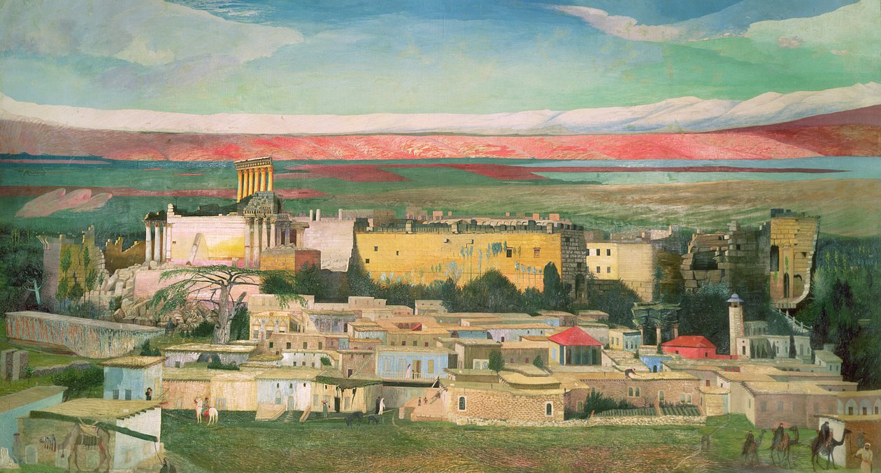 Baalbek, 1906 tekijältä Tivadar Kosztka Csontvary