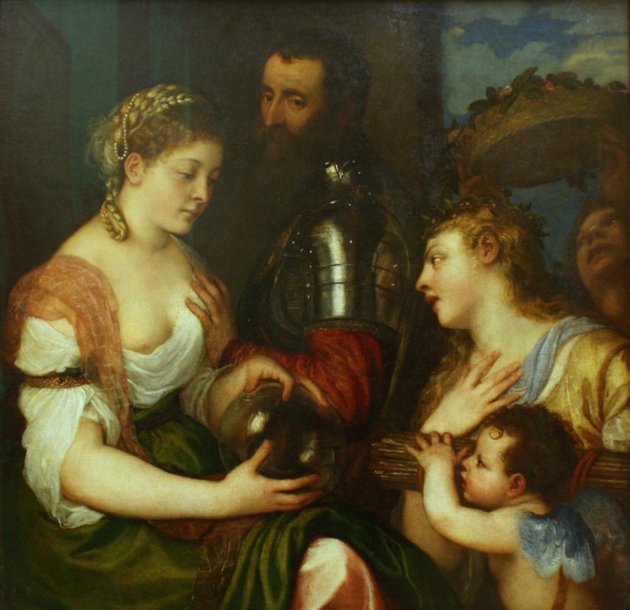 Avioliiton allegoria tekijältä Tiziano Vecelli