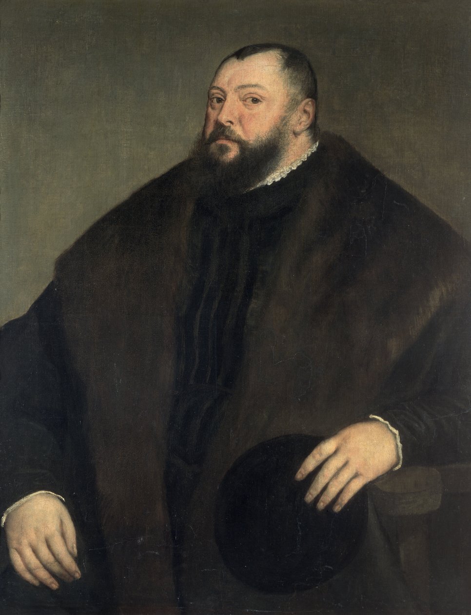 Ruumiinruhtinas Johann Friedrich von Sachsen (1503-54), 1550-51 tekijältä Tiziano Vecelli