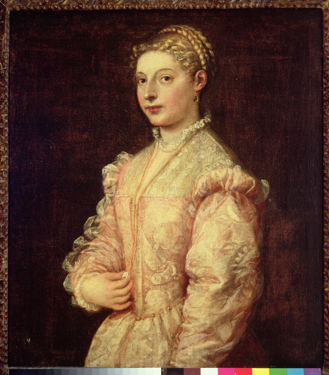 Lavinia Vecellion muotokuva tekijältä Tiziano Vecelli
