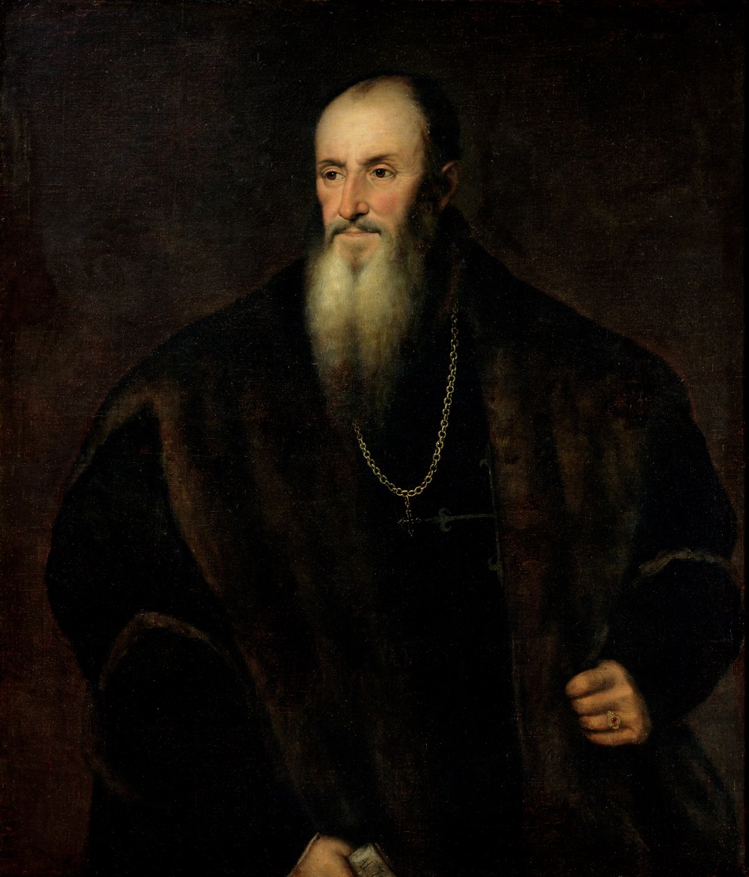 Nicolas Perrenot de Granvellen muotokuva, 1548 tekijältä Tiziano Vecelli