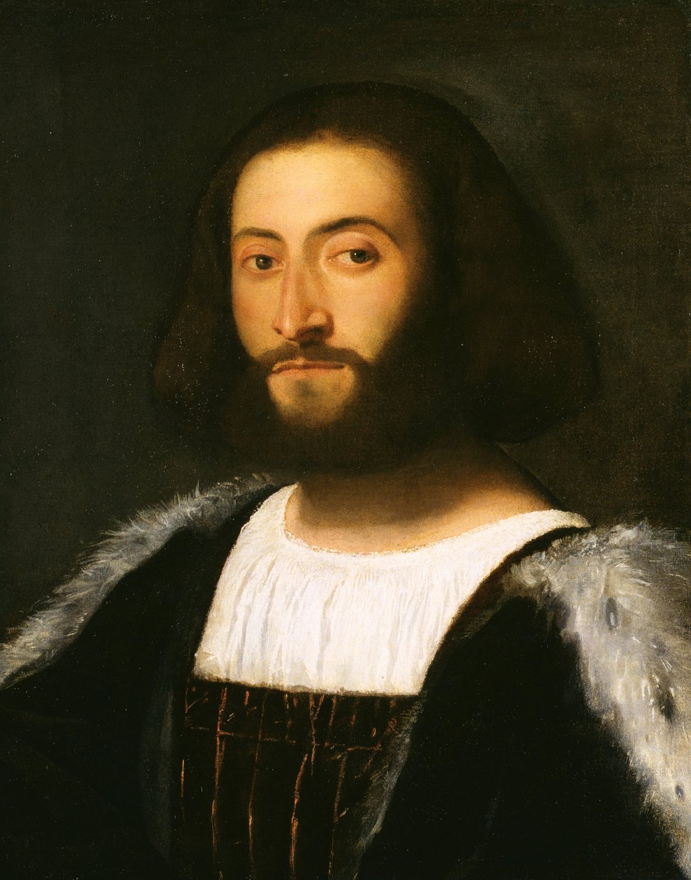 Miehen muotokuva tekijältä Tiziano Vecelli