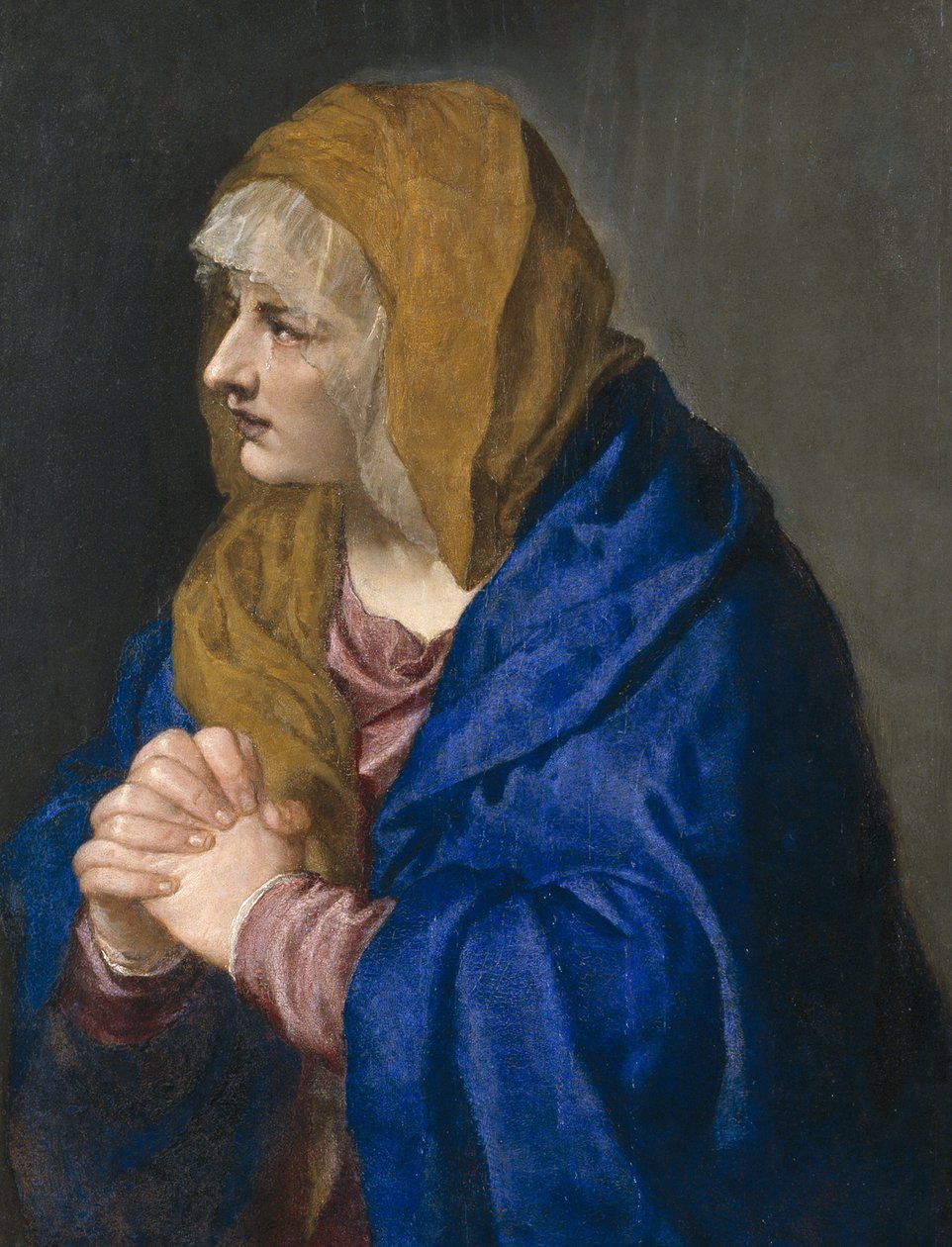 Mater Dolorosa, 1554 tekijältä Tiziano Vecelli