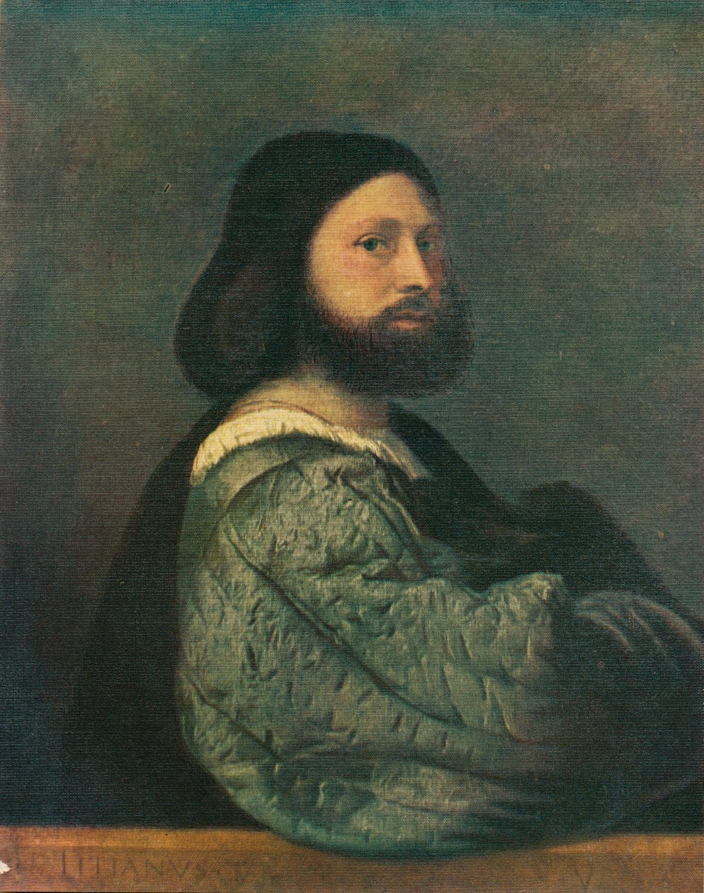 Gerolamo Barbarigon muotokuva, 1510, 1909 tekijältä Tiziano Vecelli