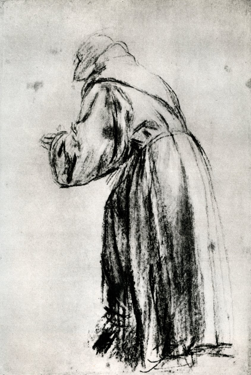 Tutkimus St Bernardinolle Doge Grittin Votiivikuvassa, c1535, 1937 tekijältä Tiziano Vecelli