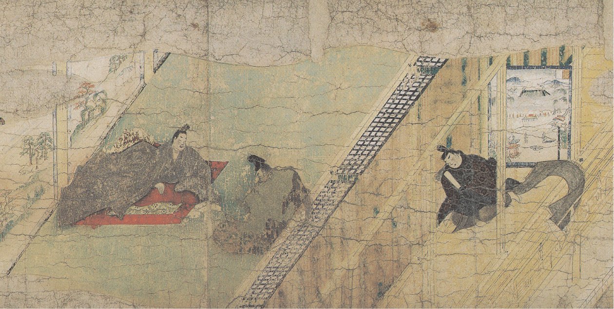 Ban Dainagon Ekotoba (信 貴 山 縁 起 絵 巻) tekijältä Tokiwa Mitsunaga
