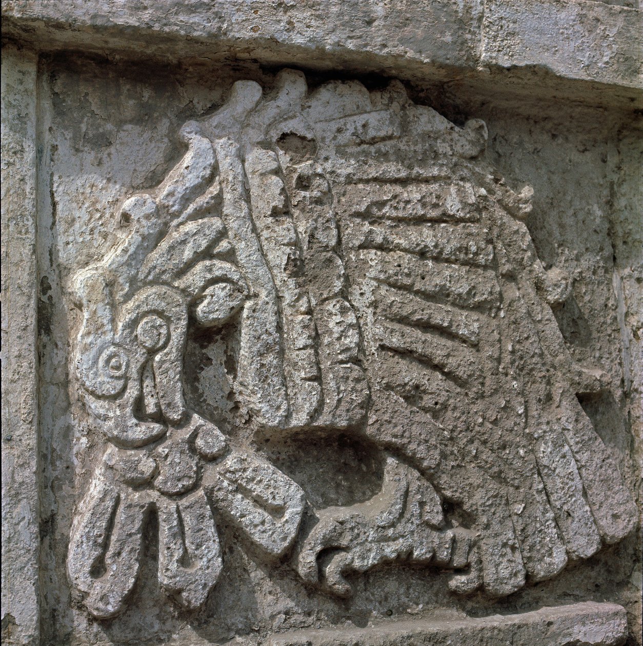 Kotkan kohokuvio, Quetzalcoatlin temppeli tekijältä Toltec Toltec