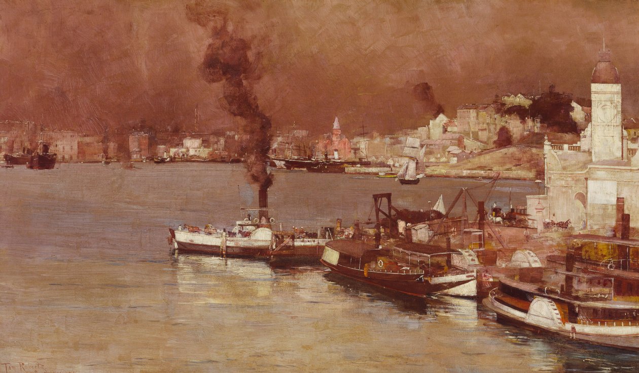 Syksyn aamu, Milsons Point, Sydney tekijältä Tom Roberts