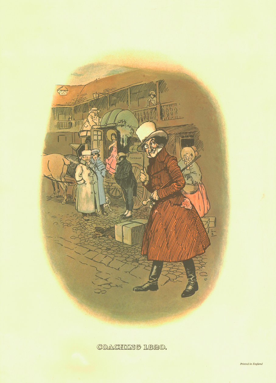 Valmennus, 1820, c1910. tekijältä Tom Browne
