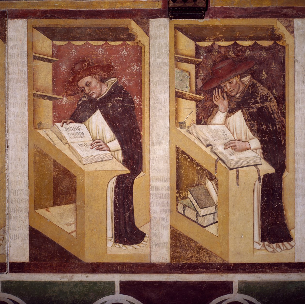Neljäkymmentä maineikasta Dominikaanisen ritarikunnan jäsentä tekijältä Tomaso da (late 15th century) Modena