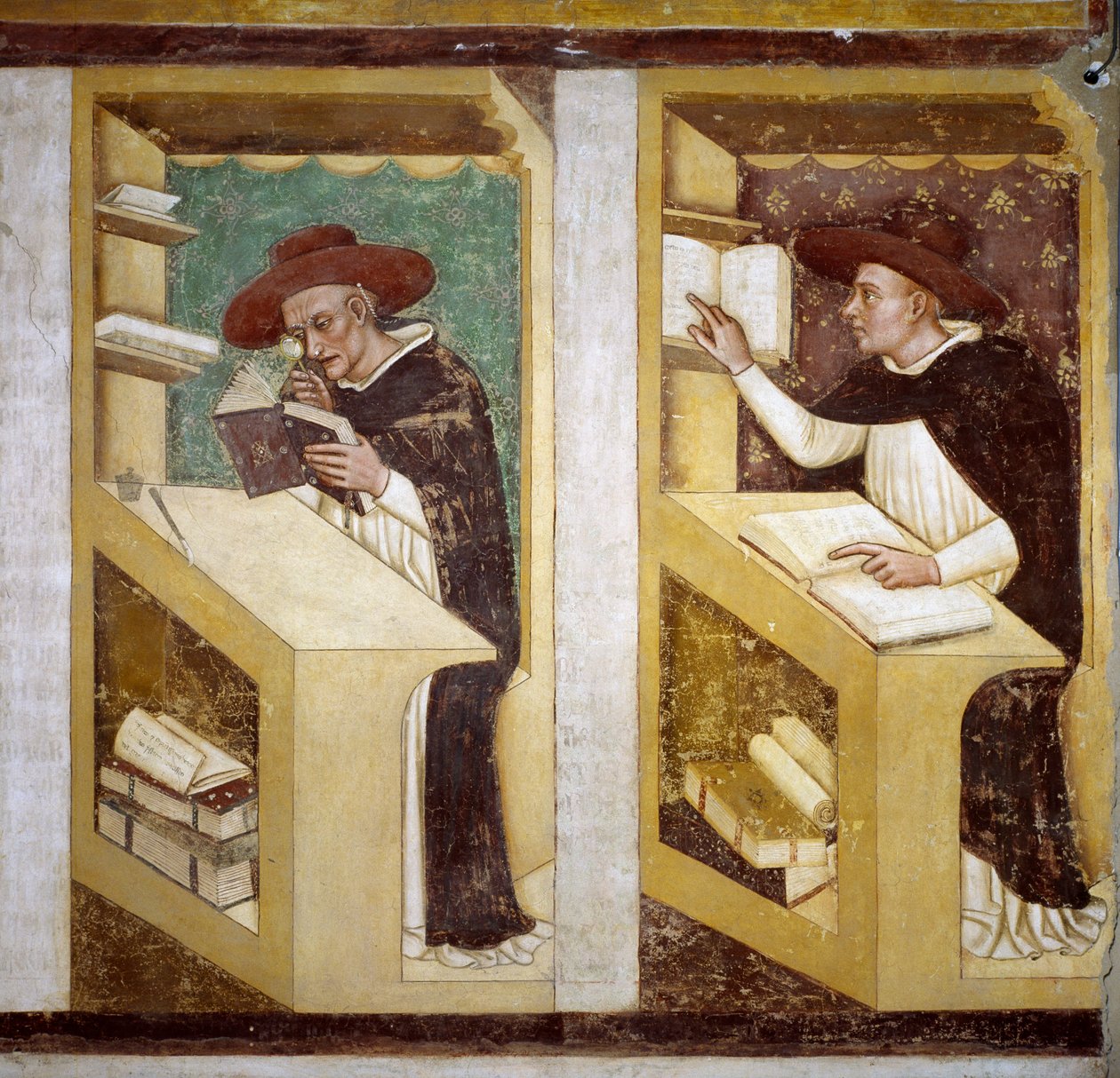 Neljäkymmentä maineikasta Dominikaanisen ritarikunnan jäsentä tekijältä Tomaso da (late 15th century) Modena
