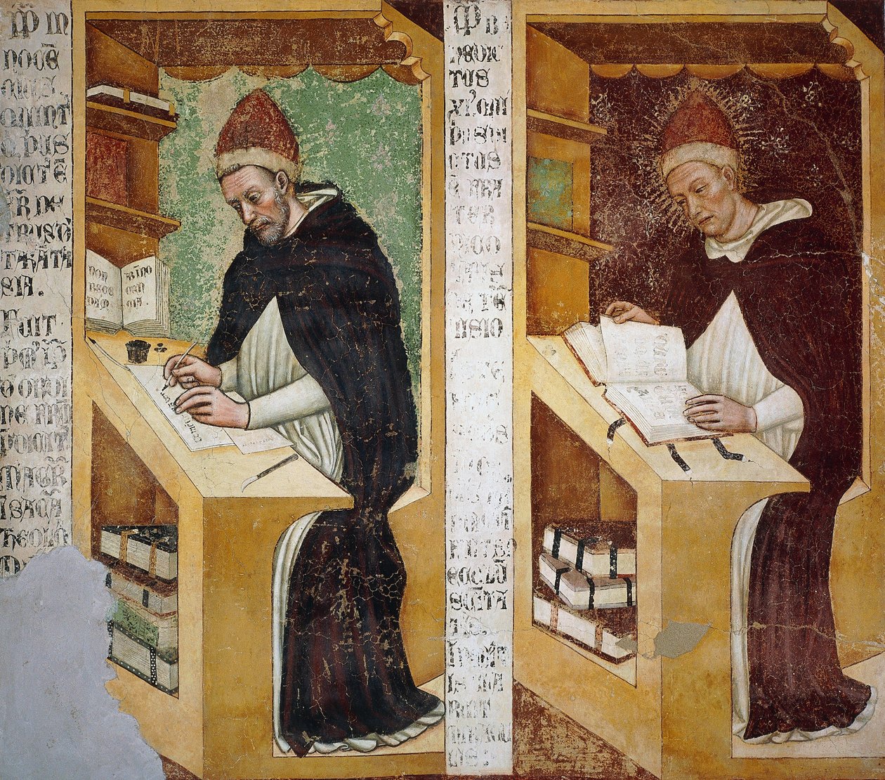 Neljäkymmentä maineikasta Dominikaanisen ritarikunnan jäsentä tekijältä Tomaso da (late 15th century) Modena