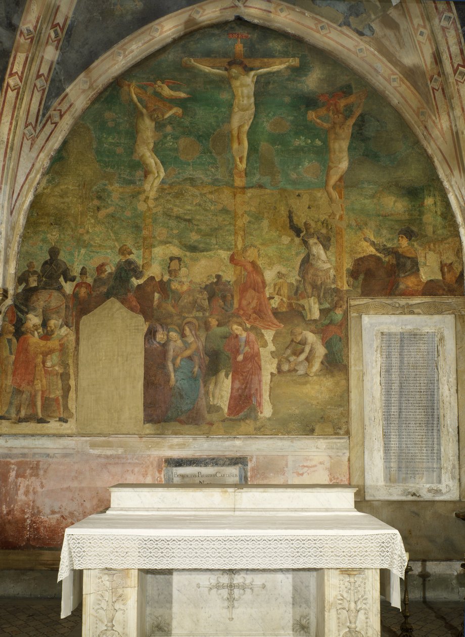 Ristiinnaulitseminen tekijältä Tommaso Masaccio