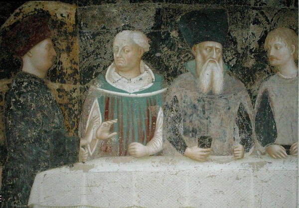 Herodeksen juhlat Pyhän Johannes Kastajan elämänsyklistä tekijältä Tommaso Masolino da Panicale