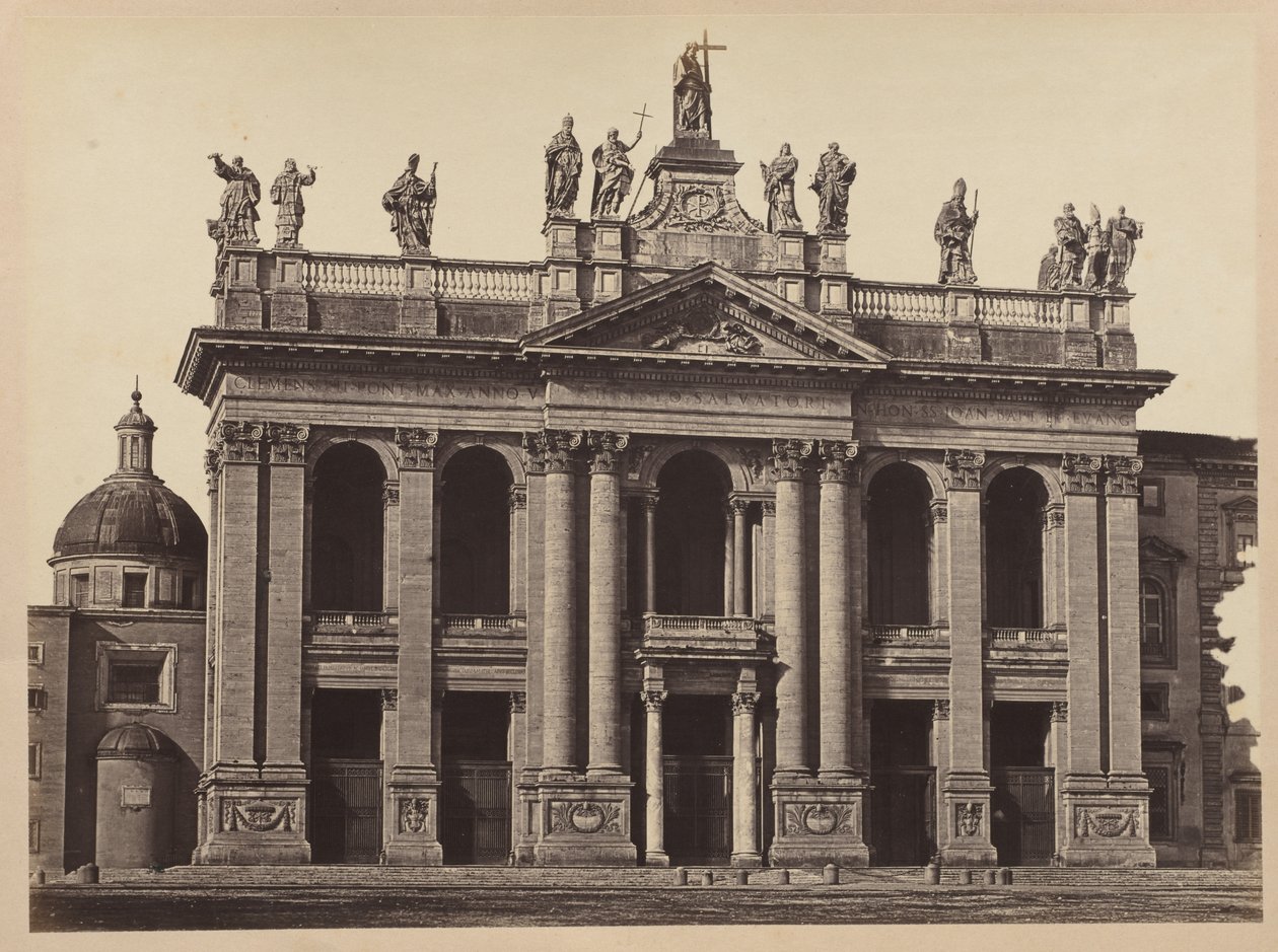 St. Jean de Lateran, Rooma, n. 1860. tekijältä Tommaso Cuccioni
